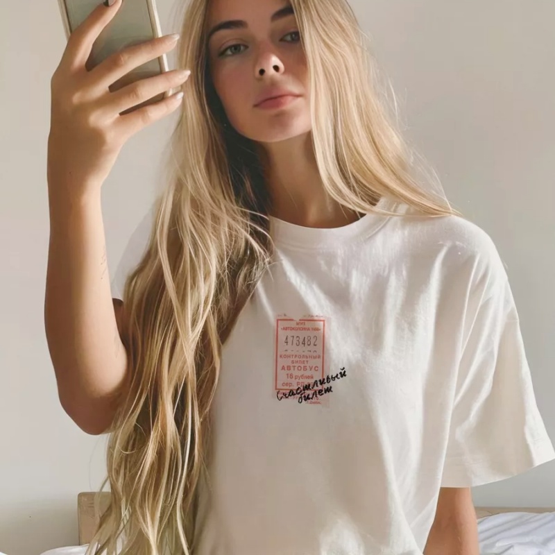 Streetwear Russian Brand - Русская модная уличная одежда, легкая футболка,