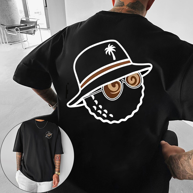 Streetwear Brand Clothing - Унисекс-футболка с модным графическим принтом, принтом
