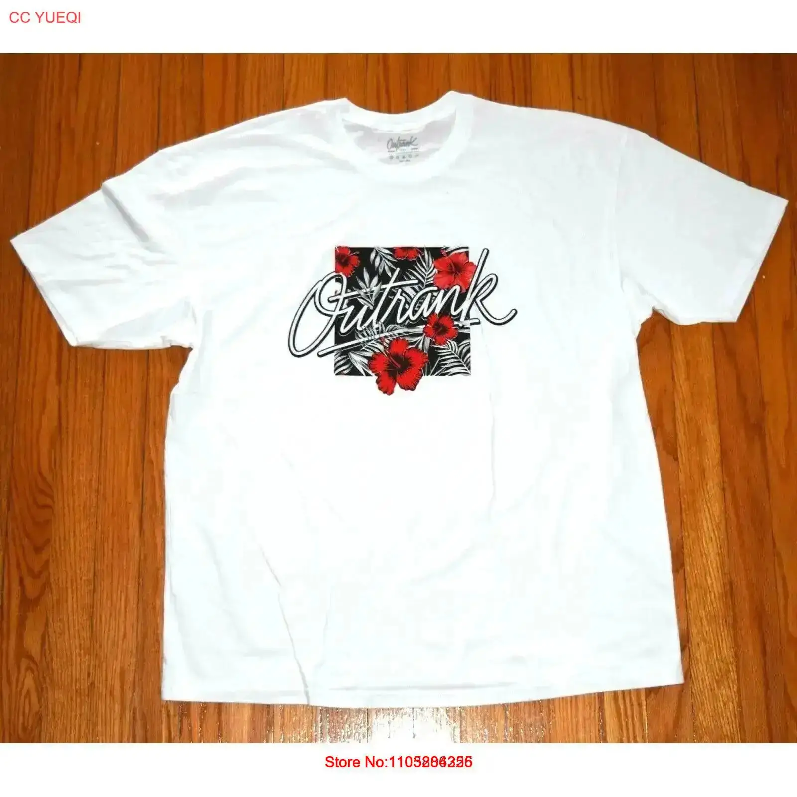 Streetwear Brand With Flowers - Футболка OutRank Brand Miami Streetwear мужская,