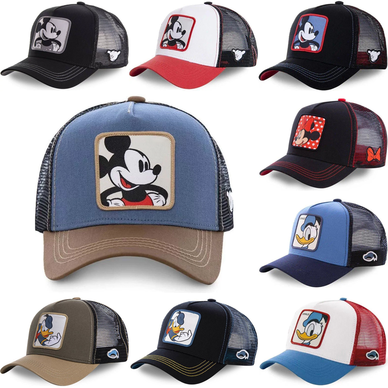 Streetwear Brand Beanie - Кепка-тракер Kawaii Mickey с сетчатой задней