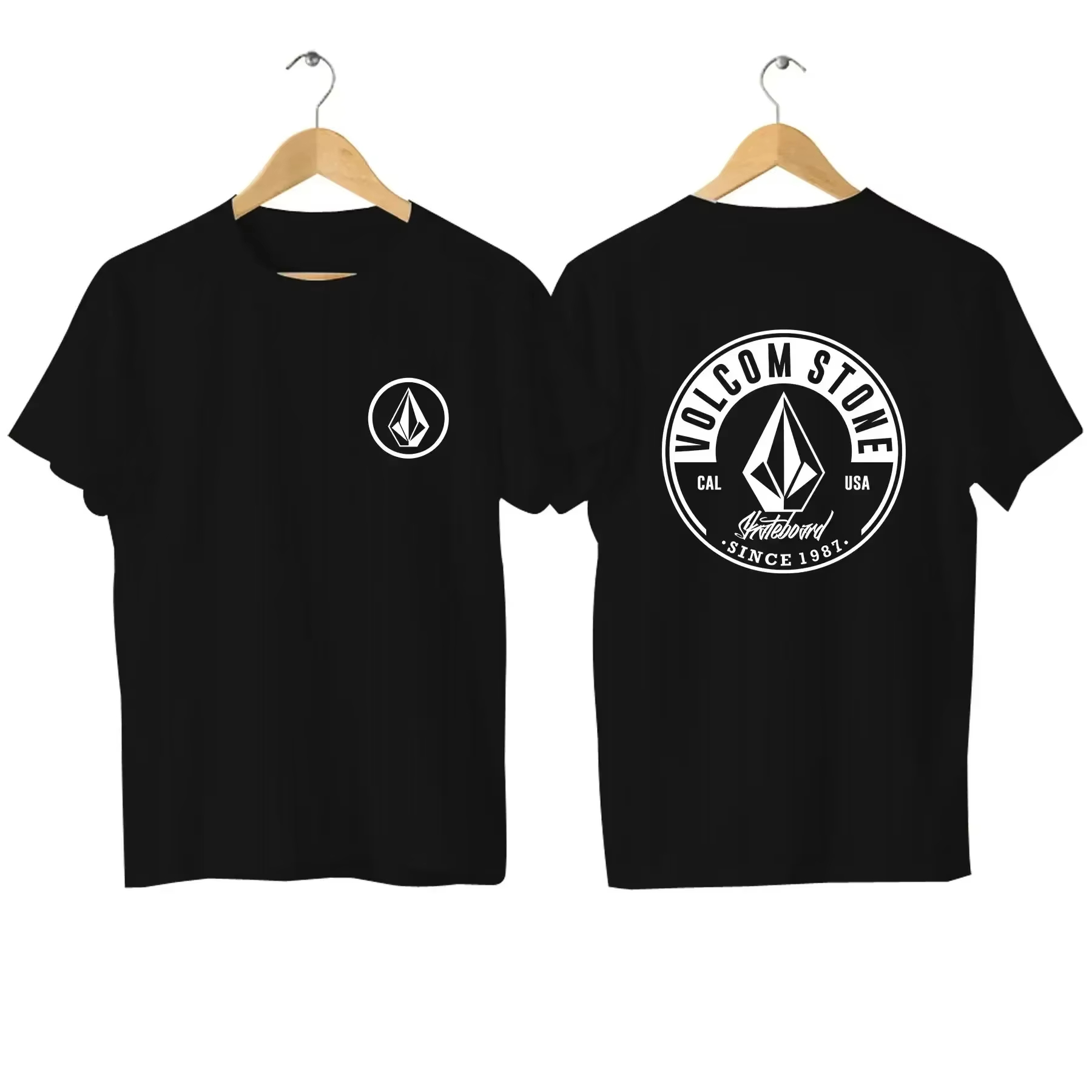 Streetwear Brand Stoned & Co - Модная хлопковая футболка Volcom Stone для
