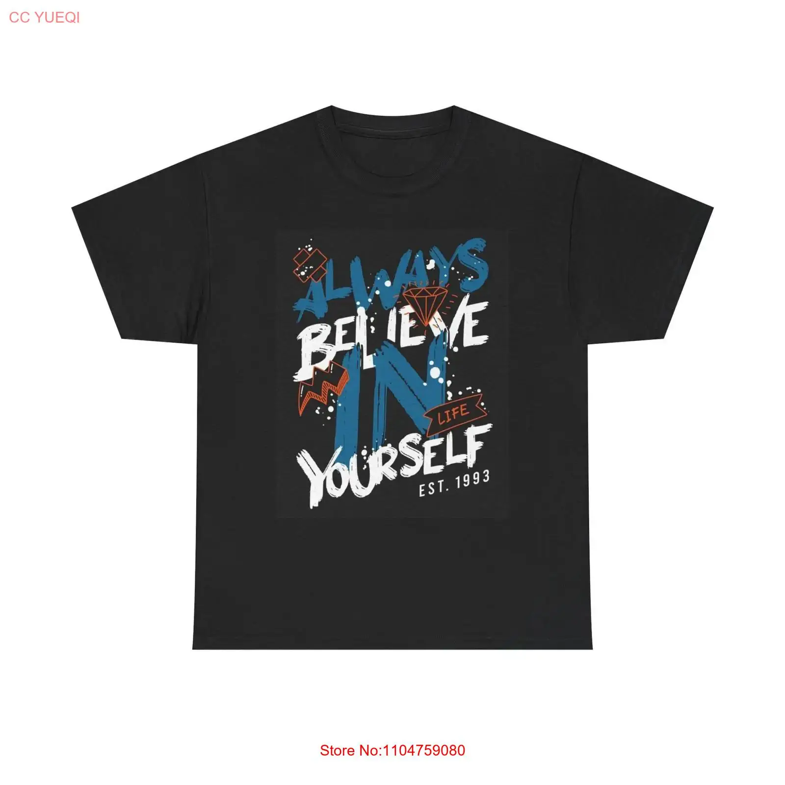Streetwear Brand Always - Футболка «Всегда верь в себя»: новая,