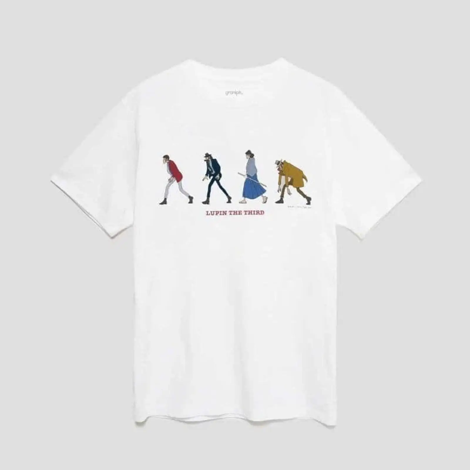 Streetwear Brand Designer - Футболка Graniph Lupin III, размер L,