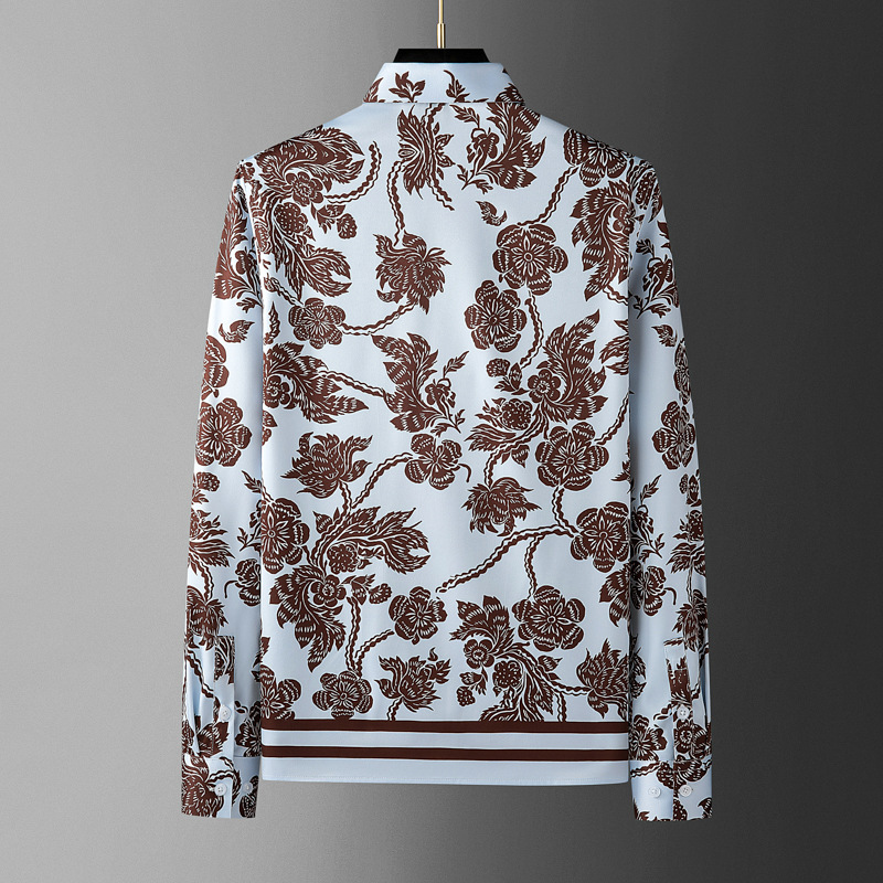 Мужская рубашка с цветочным пр – обзор и цена Streetwear Brand With Flowers