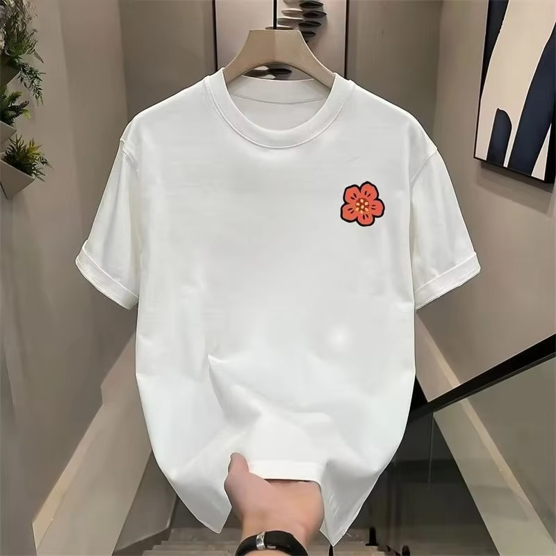 Футболка унисекс с мультяшным  – обзор и цена Streetwear Brand With Flowers