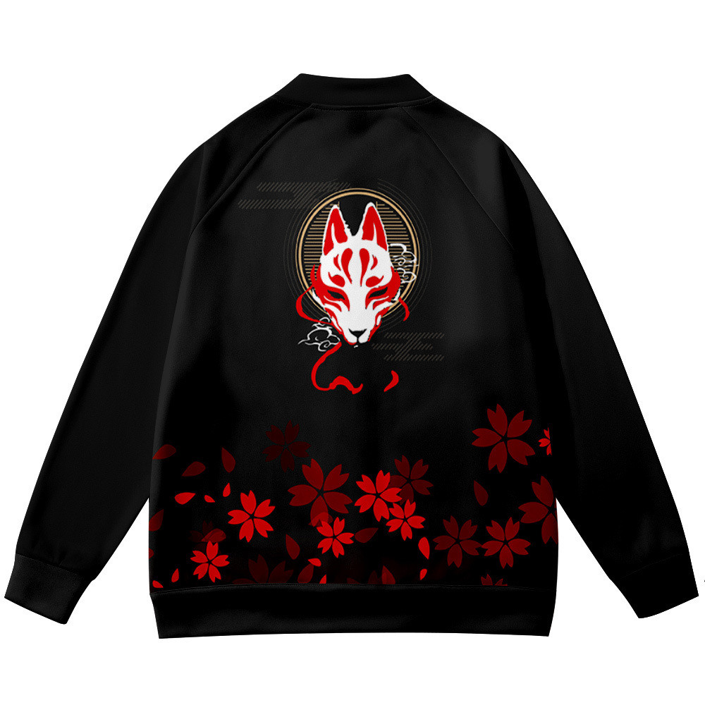 Пальто аниме цветок лиса 3D пе – обзор и цена Streetwear Brand With Flowers