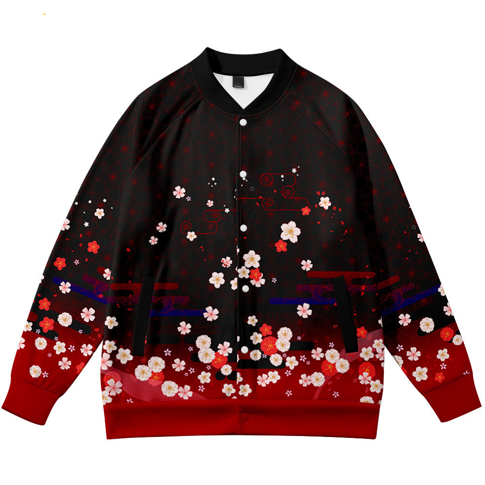 Пальто аниме цветок лиса 3D пе – обзор и цена Streetwear Brand With Flowers