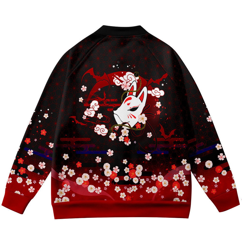 Пальто аниме цветок лиса 3D пе – обзор и цена Streetwear Brand With Flowers
