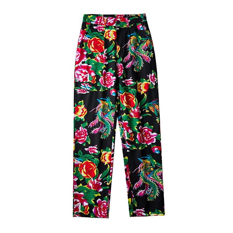 Мужские популярные брюки в кит – обзор и цена Streetwear Brand With Flowers